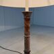 Set of 2 large marble table lamps 1970's