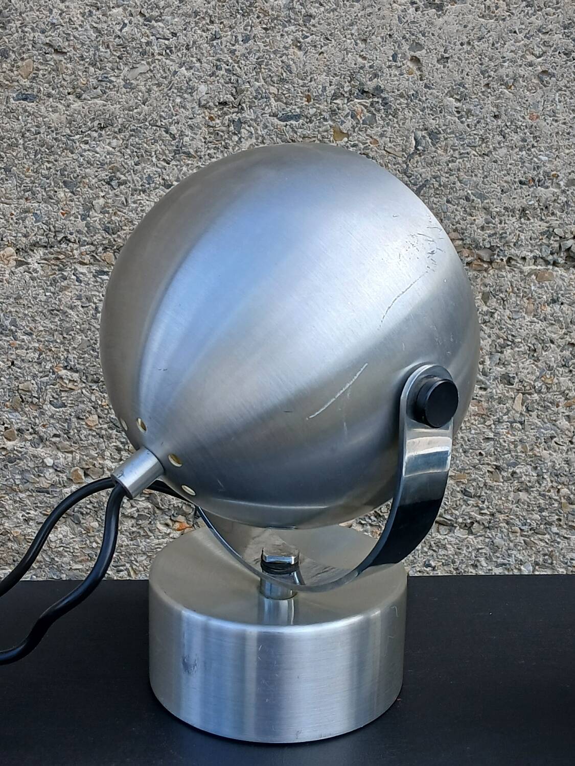 1970s eye ball lamp pair