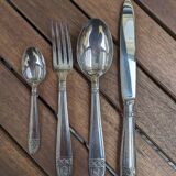 Silver plated cutlery set 84g Noel Collet hallmark