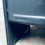 Postmodern Korium KM1 Leather Armchair by Tito Agnoli for Matteo Grassi, Italy, 1980s