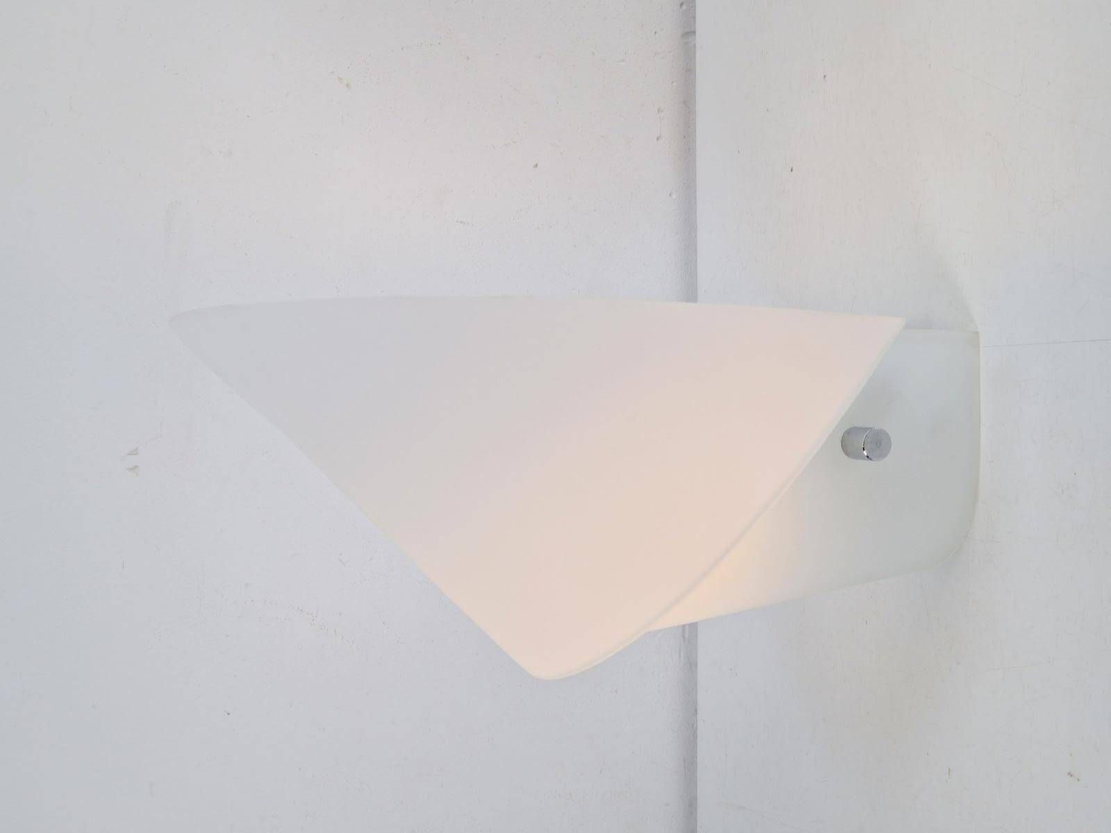 Vintage Glass Pinna Wall Lamp by Federico Codato for Murano Due, Italy, 1990s