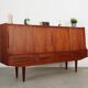 Teak highboard, Danish design, 1960s, production: Denmark