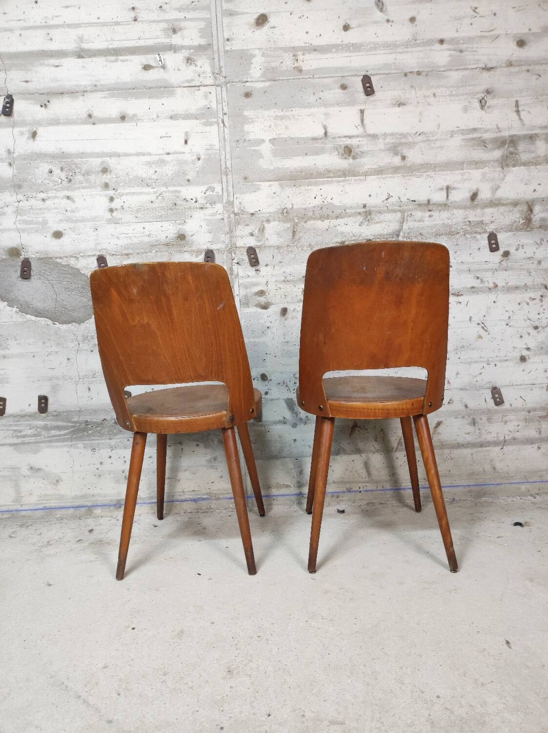 Pair of Baumann Mondor chairs