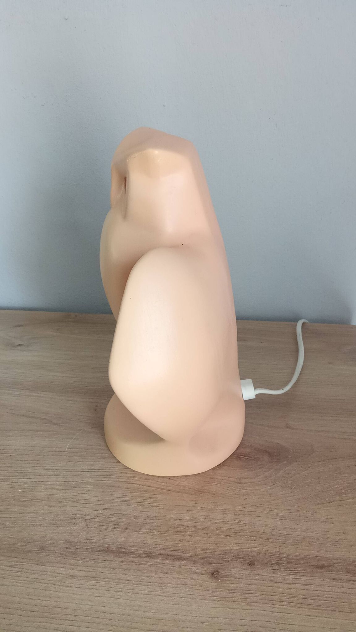 Lampe chouette céramique vintage année 70