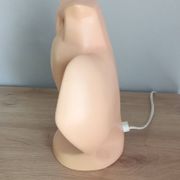Lampe chouette céramique vintage année 70