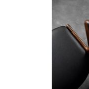 Mid-Century Danish Modern Teak Office Chair Model Fire by Kai Kristiansen