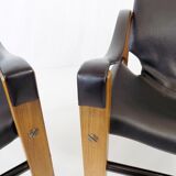 Arkana Set of 2 Safari Chairs by Maurice Burke