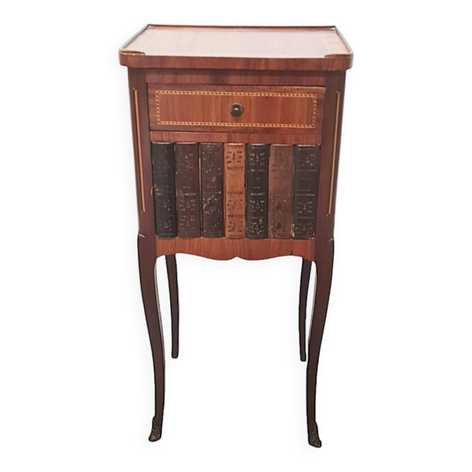 Antique French Louis XVI Style Bedside Table, from around 1900