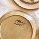 Lot de 6 assiettes à dessert en grès Sarreguemines