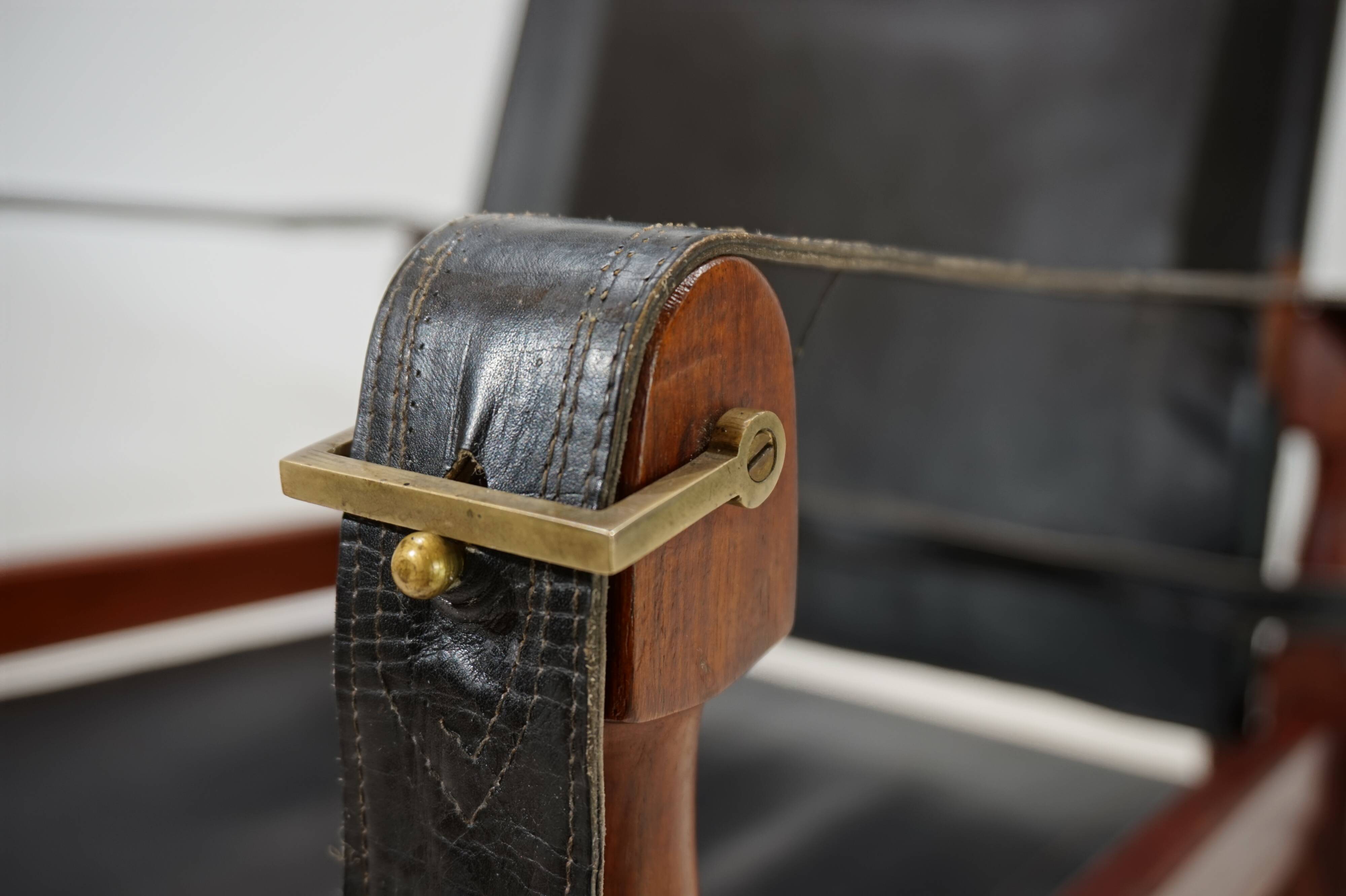 Hayat Roorkee Campaign Safari Chair, 1960