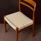 Set of 6 Norwegian Teak Dining Chairs by Alf Aarseth in teak.