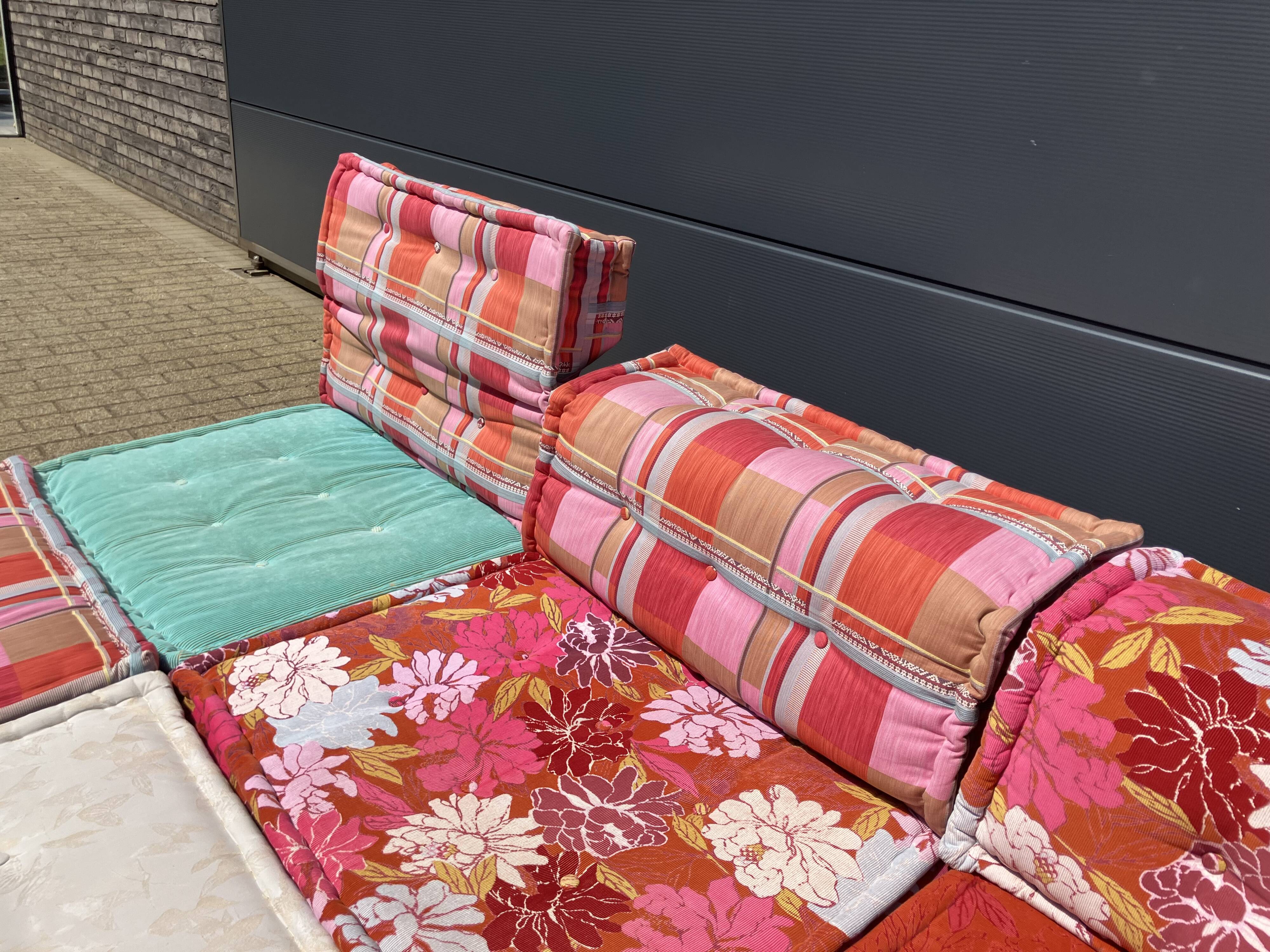 Roche bobois mah jong kenzo takada 10 elements in topstaat!!