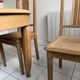 Ensemble table et chaises Art Déco
