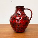 Strawberry pottery vase by Fratelli Fanciullacci for Bitossi, 1960s.