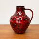 Strawberry pottery vase by Fratelli Fanciullacci for Bitossi, 1960s.