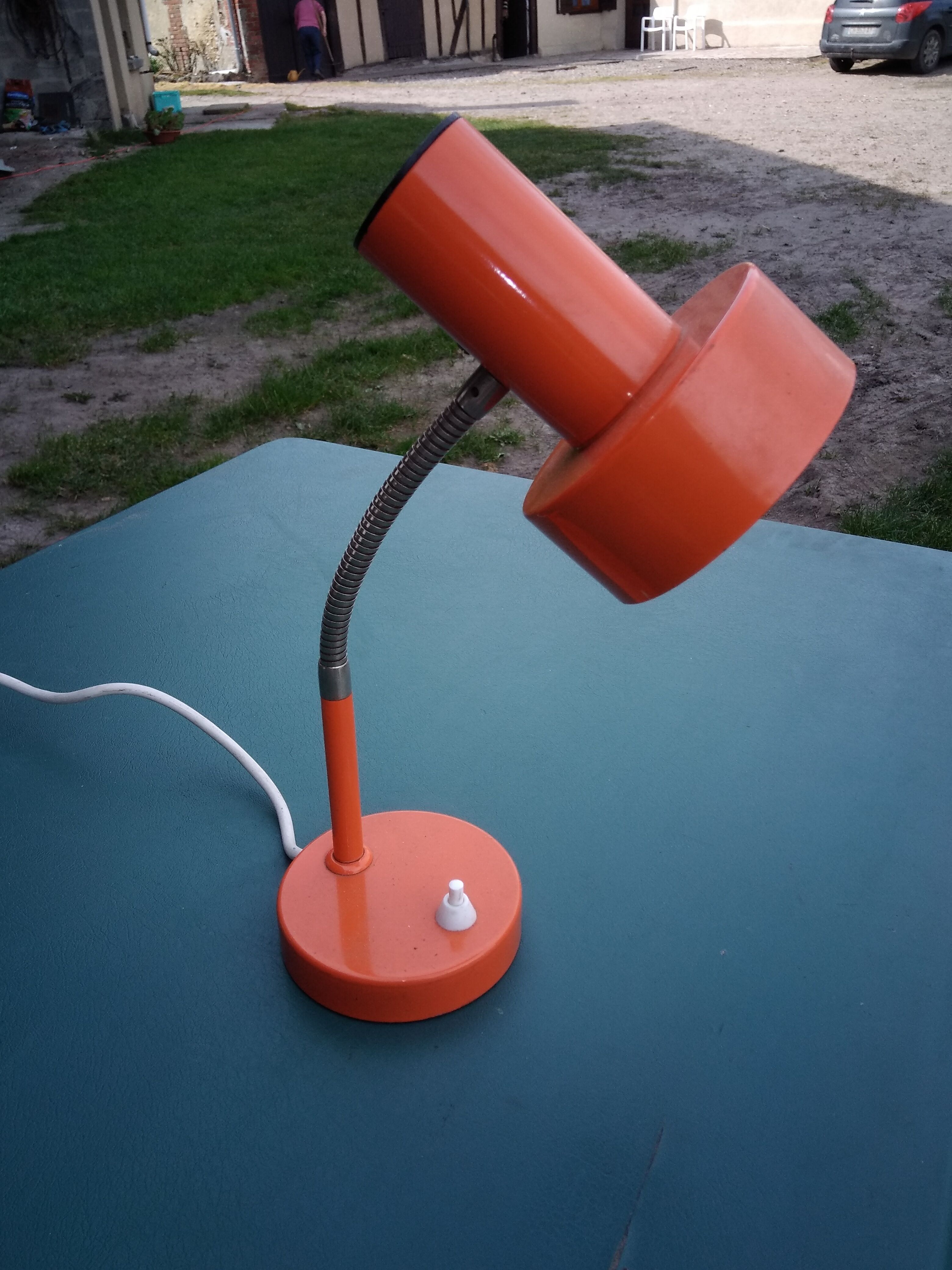 Orange lamp 1970