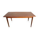 Scandinavian table in teak and rosewood vintage 60s