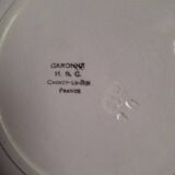 Blue vintage dinner plates