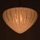 Mid-century Glass Pendant,Czechoslovakia,1970's.