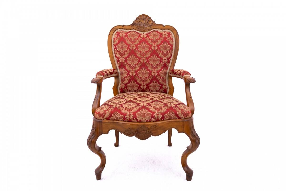 Antique armchair, France, circa 1880. After renovation.