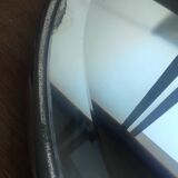 Beveled barber mirror