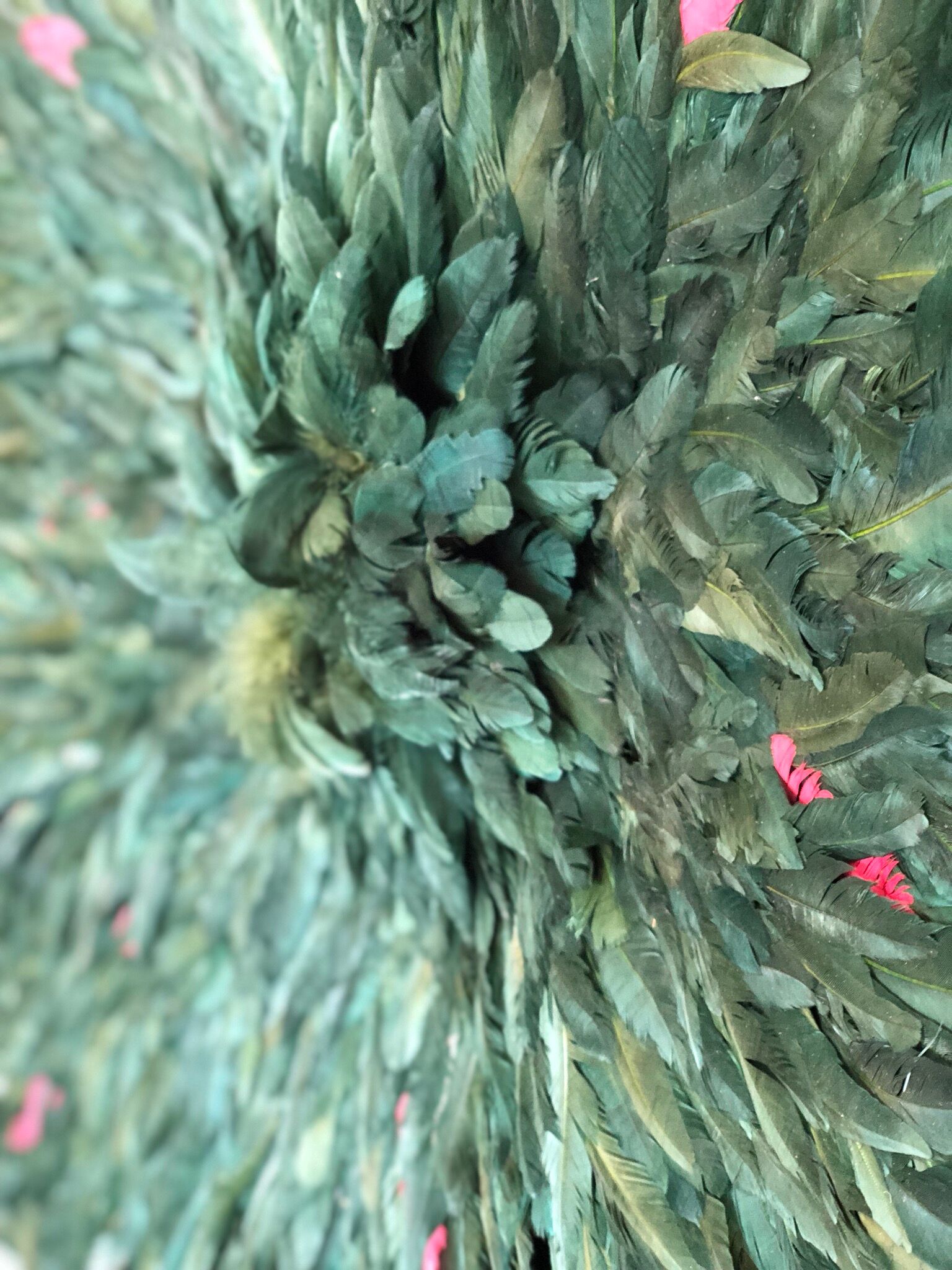 Juju hat from cameroon 85 cm