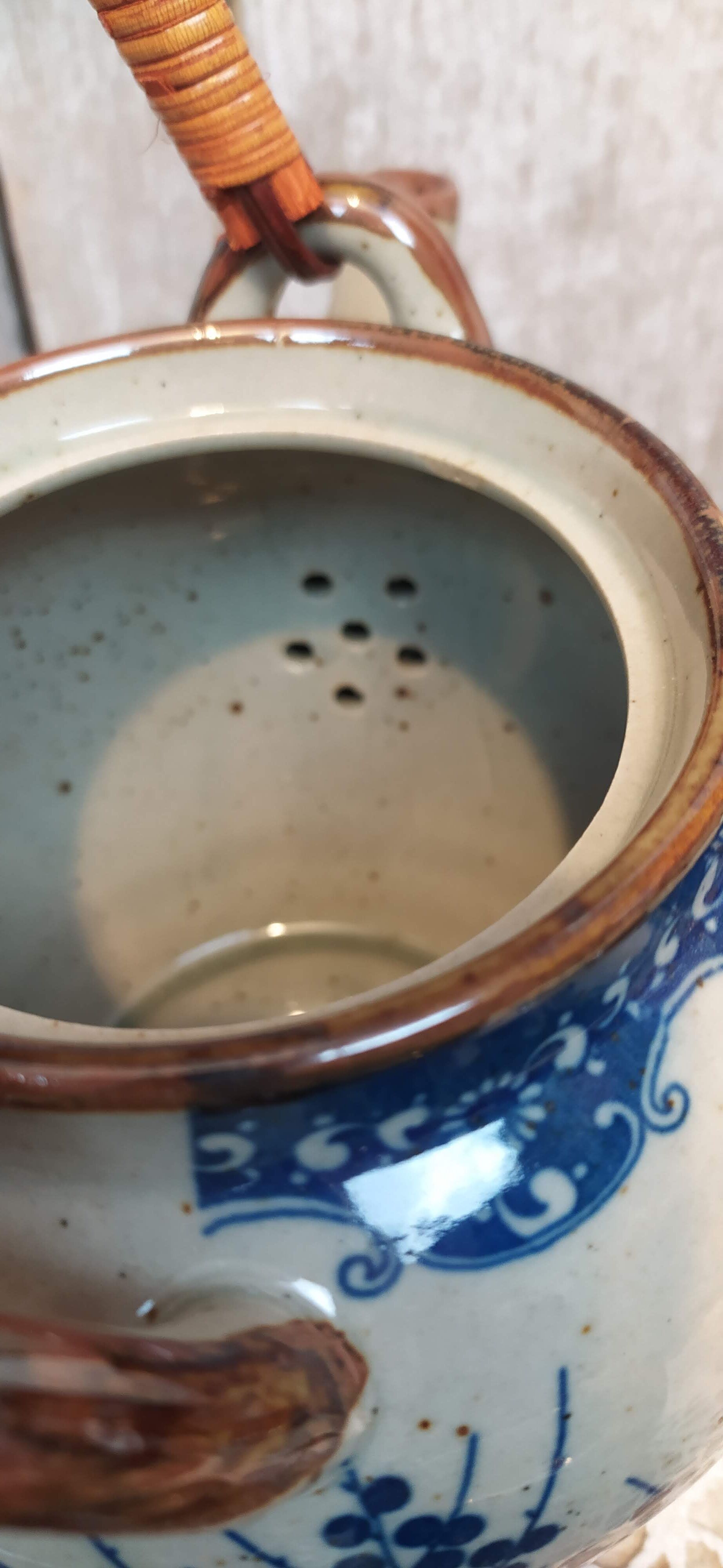 Tea service or cherry blossom coffee from Japan