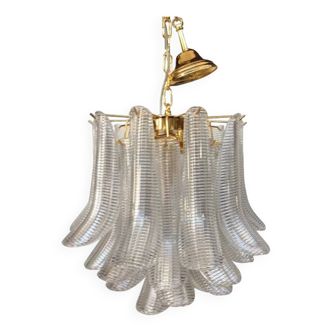 Italian contemporary murano glass "selle" sputnik chandelier