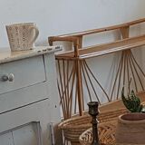 Shelves wicker vintage 100x82cm