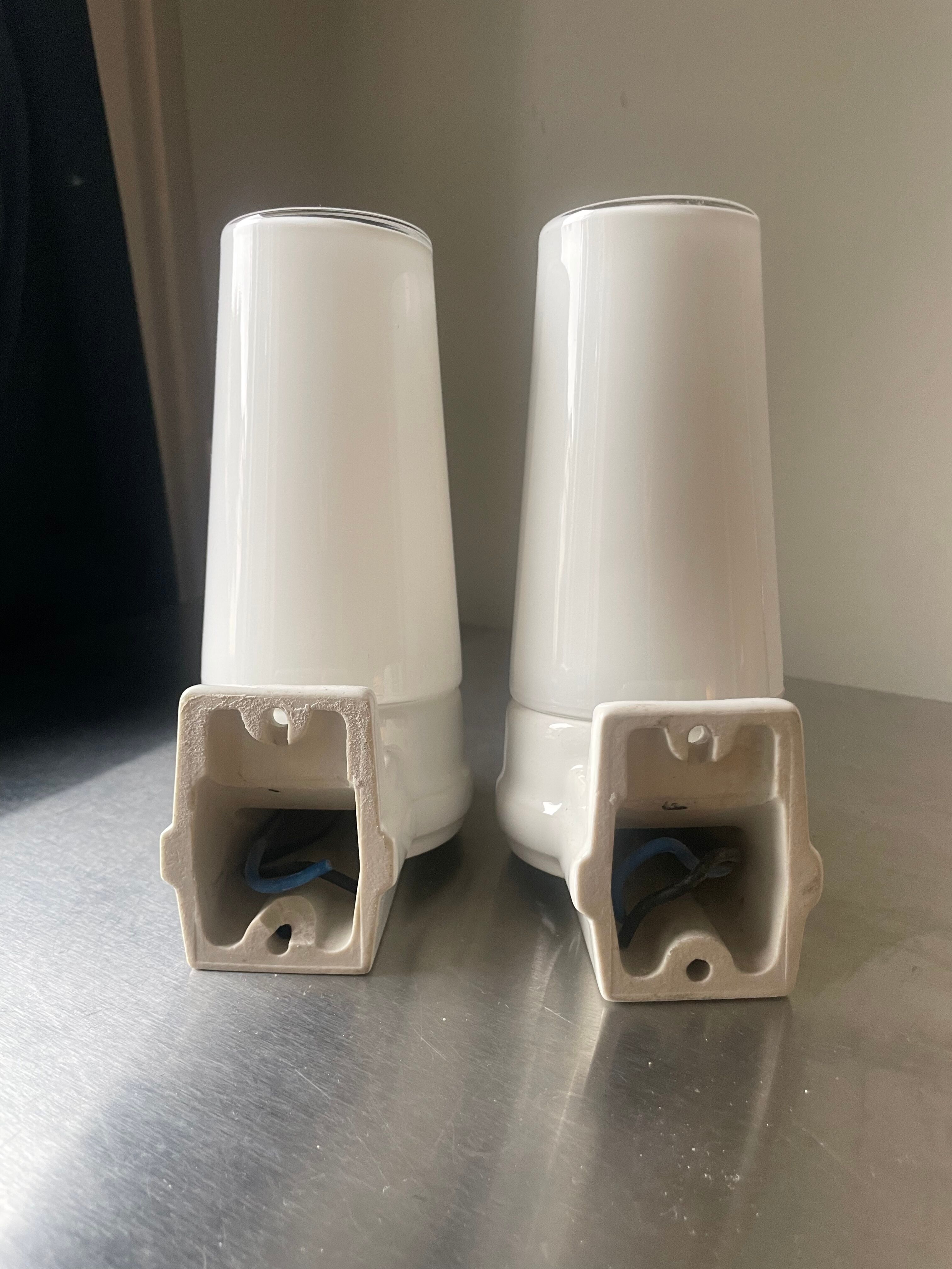2 Swedish ifo Bernadotte designed bathroom lights