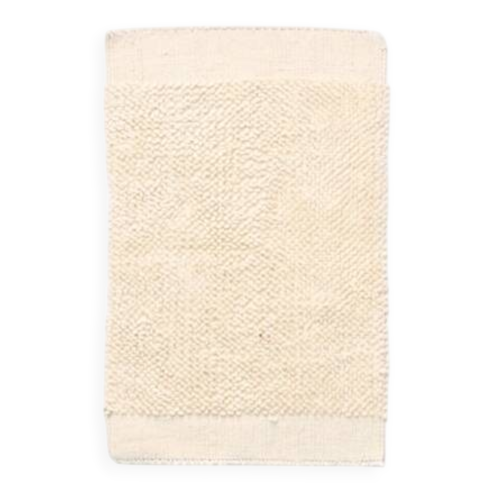 Paillasson turc moderne beige crème 2x3, 60x93 cm