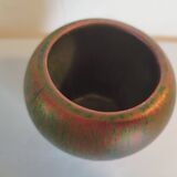 Vase en grès irisé
