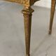 Table basse marbre et bronze