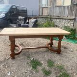 Table de ferme en chêne