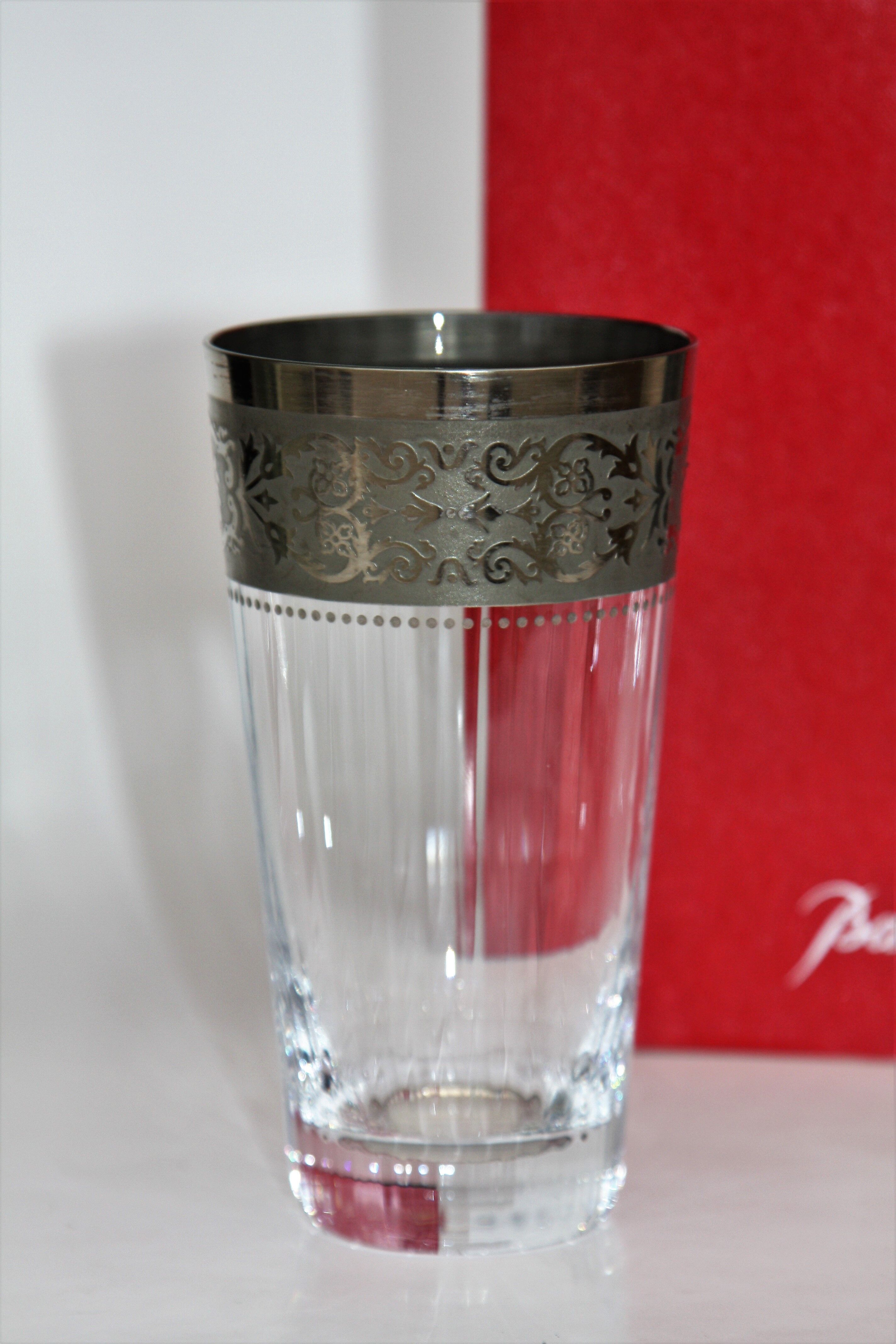 Mug Baccarat model Vendôme Platinum