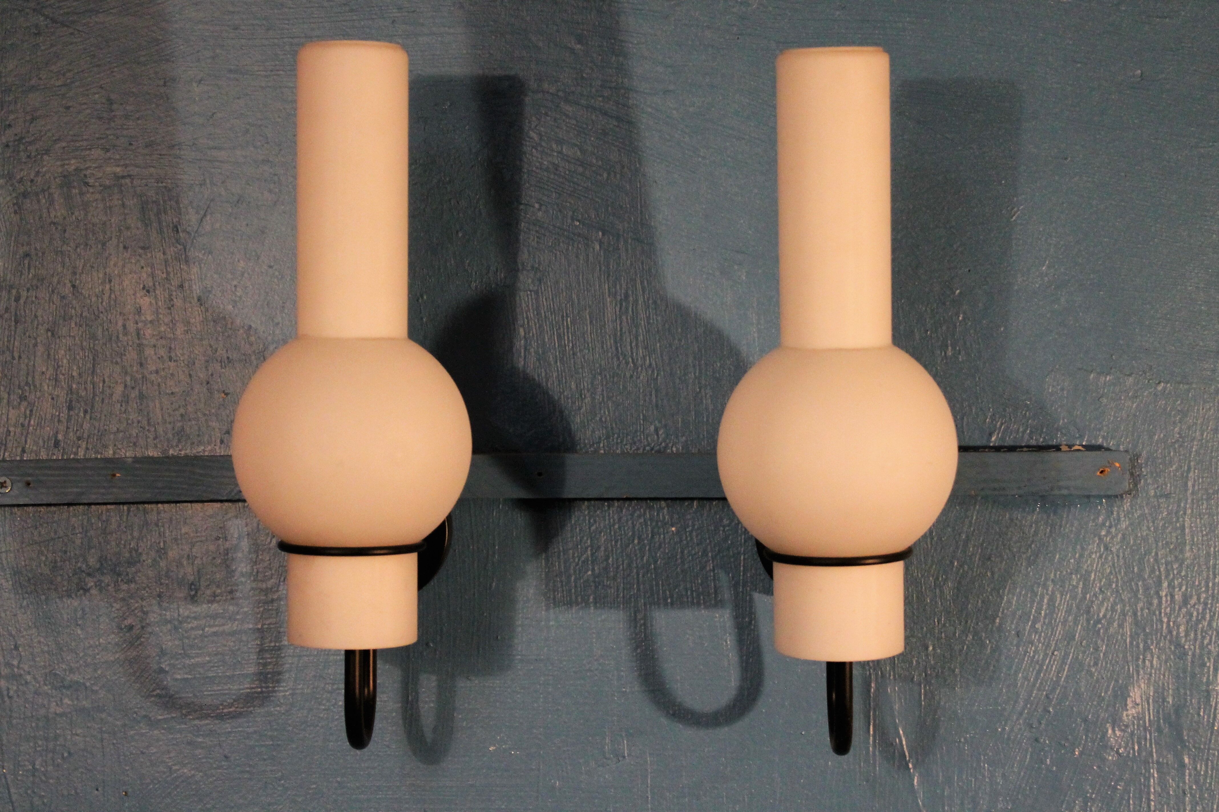 Pair of sconces Lucifer Raak 1970 s