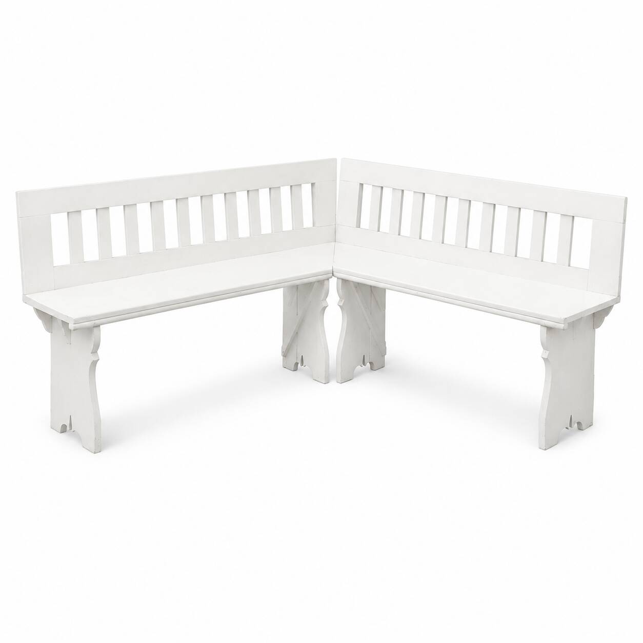 Bancs d'angle ancien, Tchécoslovaquie années 1940