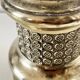 Gold-plated metal lamp base, 1950s