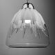Lampe suspension en verre de Murano par Toni Zuccheri pour VeArt, Italie, années 1960
