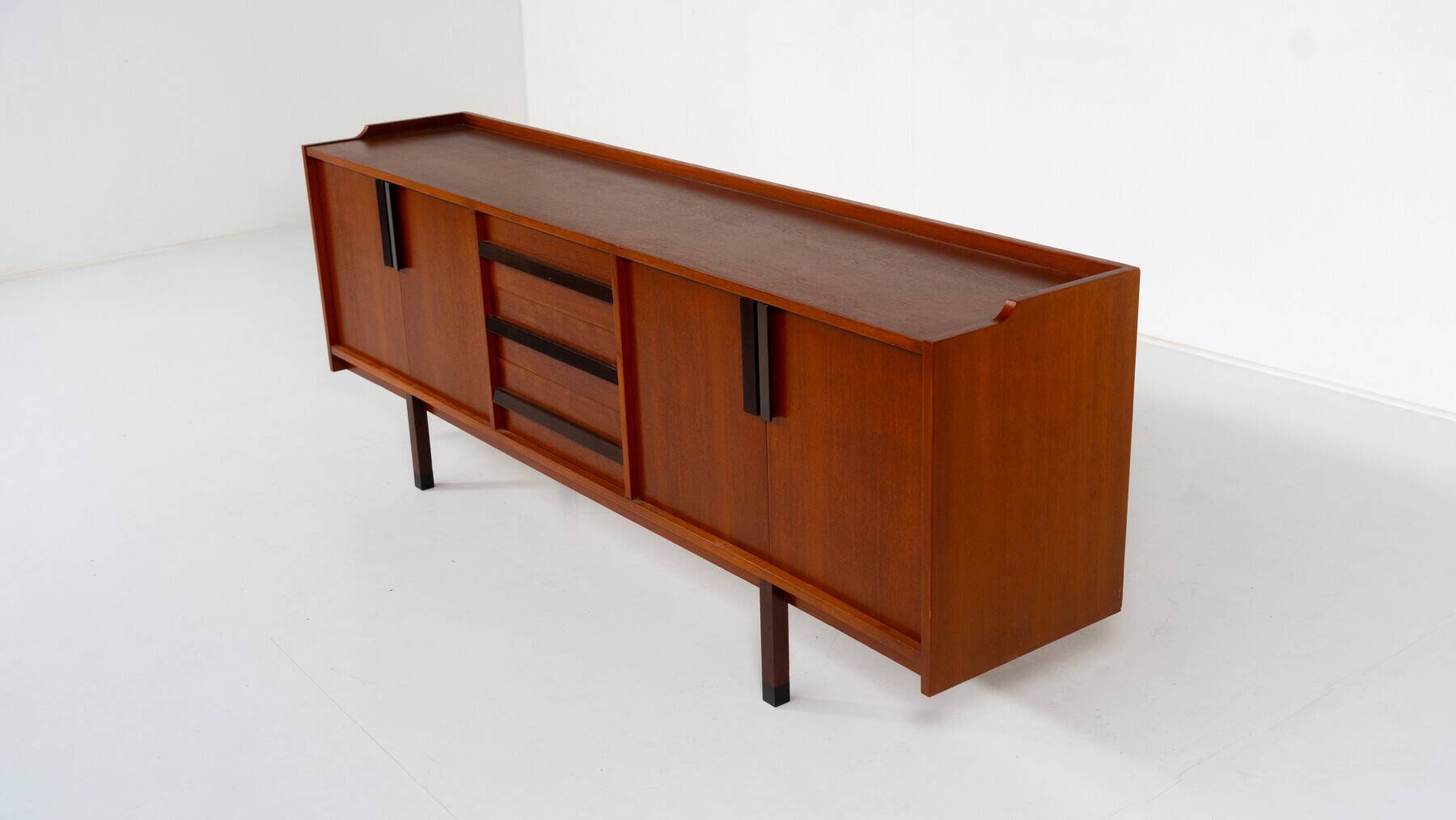 Mid-Century Modern Sideboard, Teak, Italy, 1960s