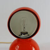 Lampe Eclisse design Vico Magistretti pour Artemide, couleur rouge
