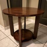Art Deco style oak side table