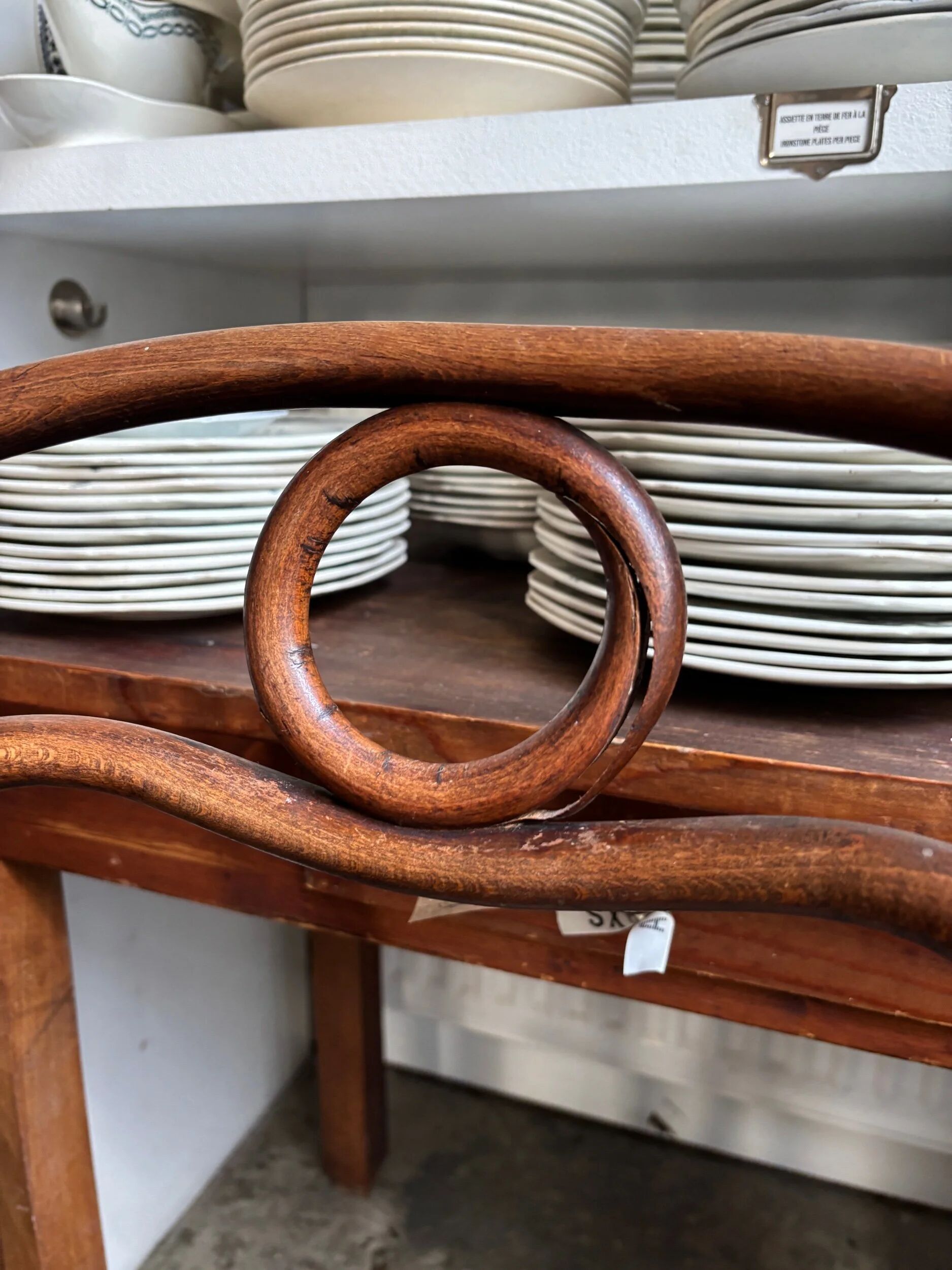 2 Thonet chairs no. 31 in bent beech and caning