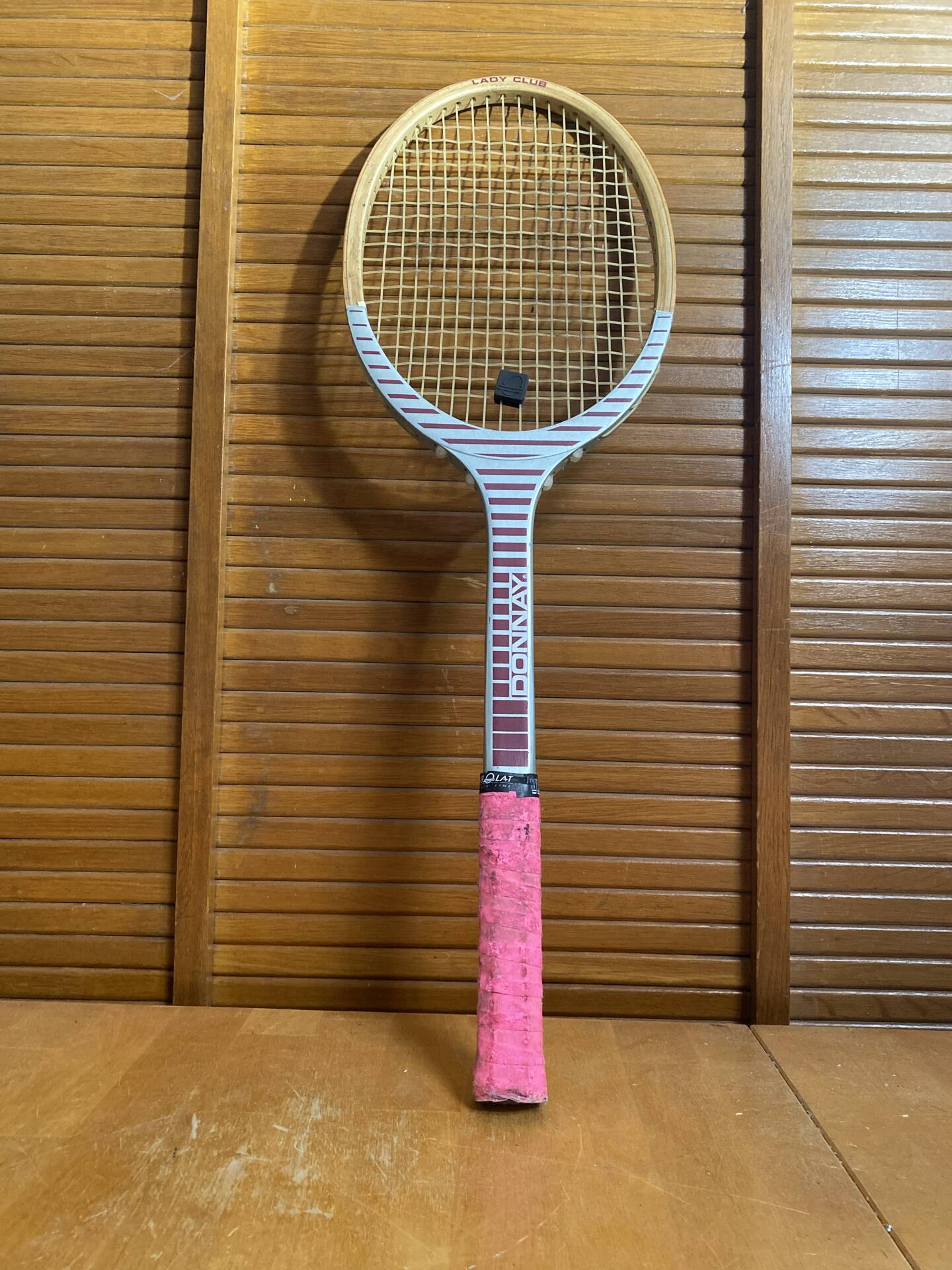 Vintage donnay lady club wooden tennis racket