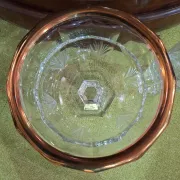 Coupe-Centre de table en cristal