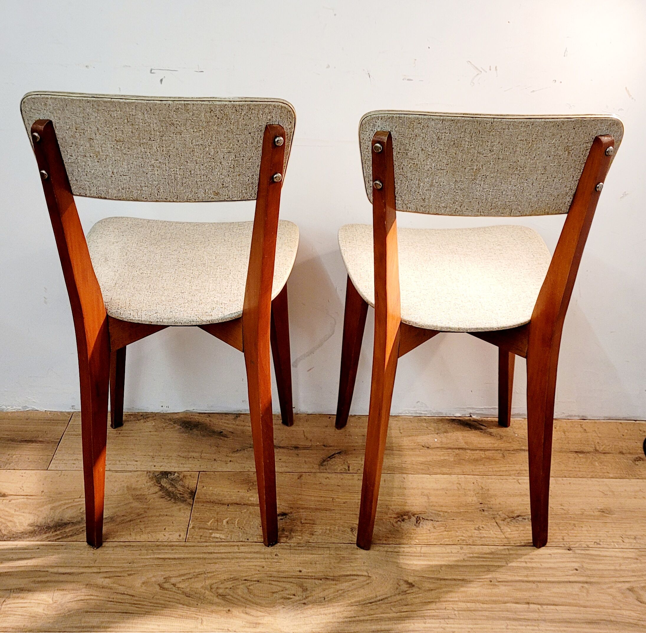 Scandinavian wooden chairs