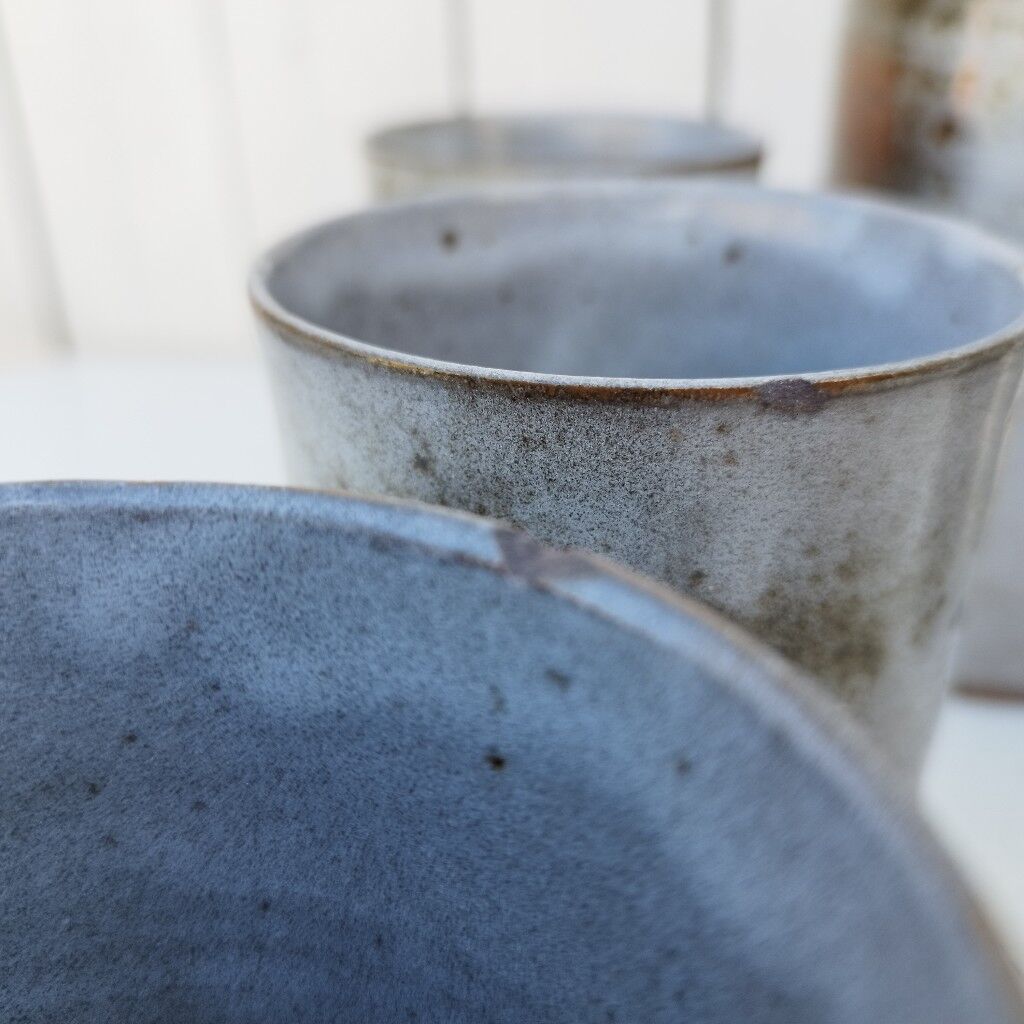 Service orangeade ceramic Chantal and Thierry Robert