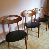 Set of 4 chairs, 70s