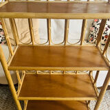 Rattan bookcase