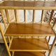 Rattan bookcase